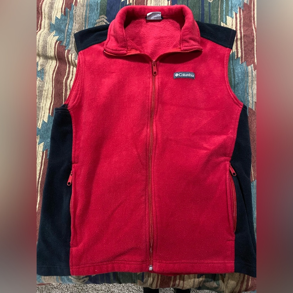 Columbia Men’s Fleece Vest-Size Large